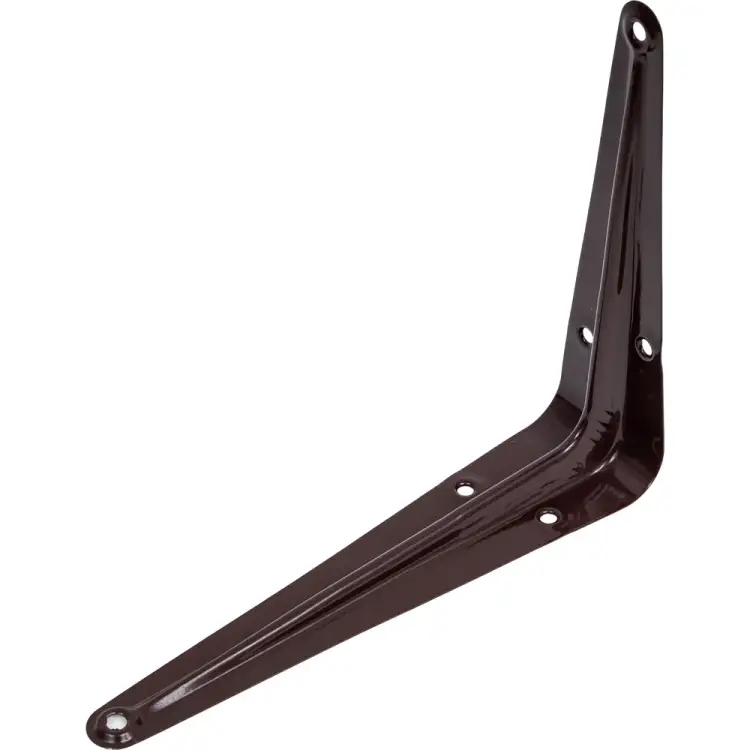 Кронштейн MFK-TORG Л 150х125 0.7мм коричневый К-109 Л