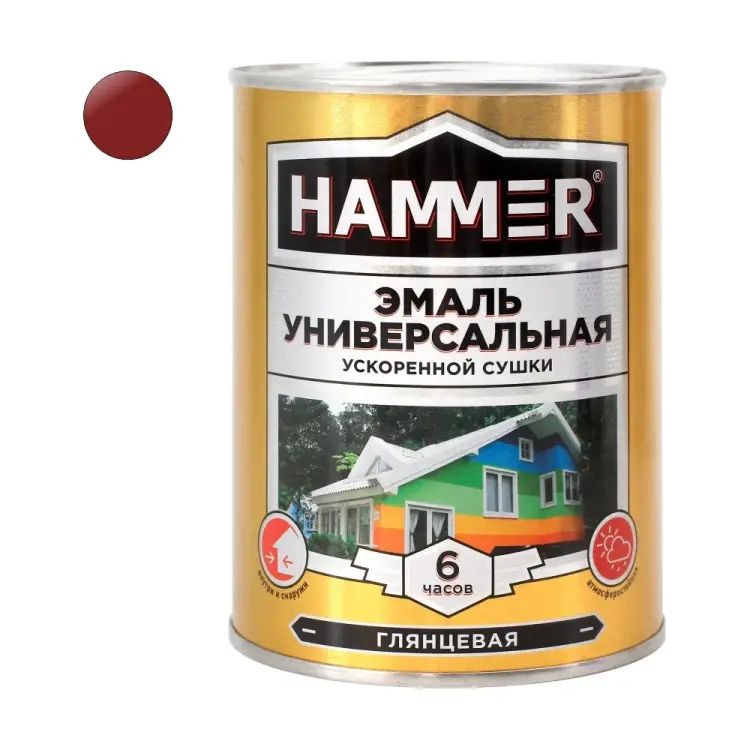 Эмаль универсальная Hammer ЭК000144077 Эмаль универсальная Hammer ЭК000144077