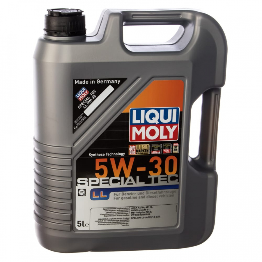 Синтетическое моторное масло LIQUI MOLY Special Tec LL 5W-30 SL/CF;A3/B4