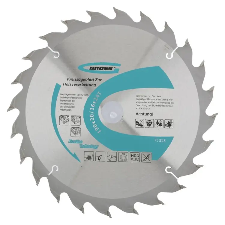 Пильный диск по дереву GROSS 73315