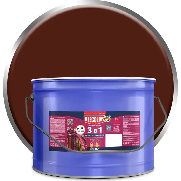 Грунт-эмаль по ржавчине Olecolor 4300005960 Грунт-эмаль по ржавчине Olecolor 4300005960