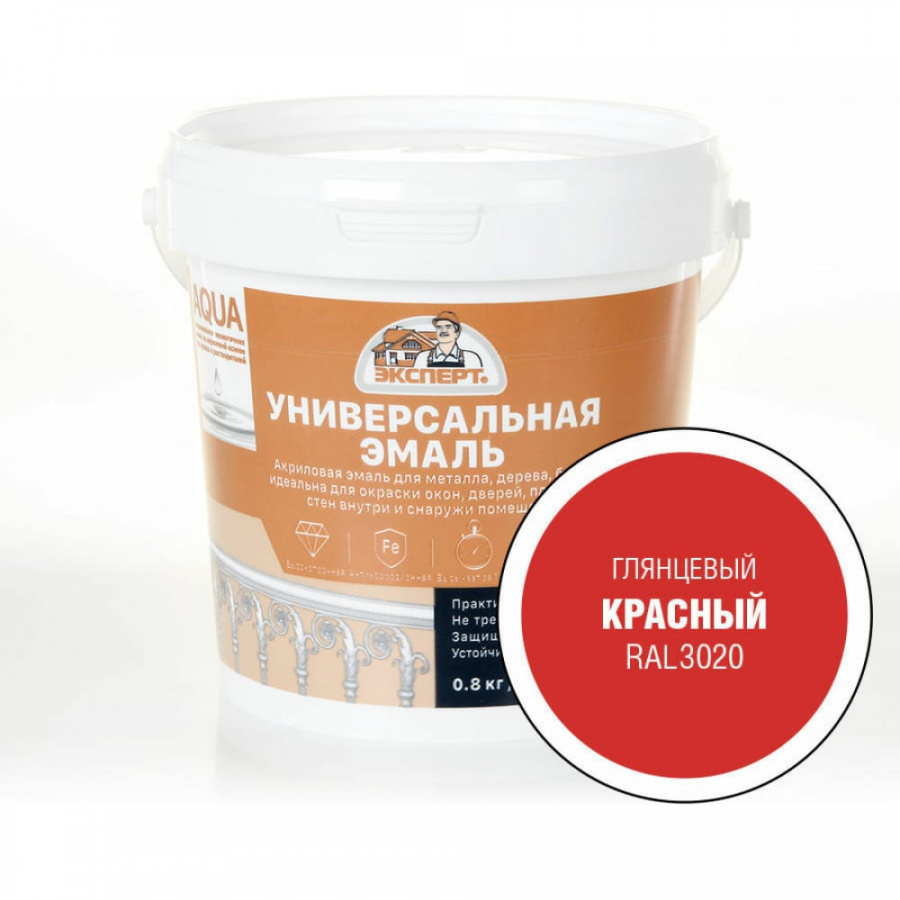 Универсальная акриловая эмаль Эксперт 29076