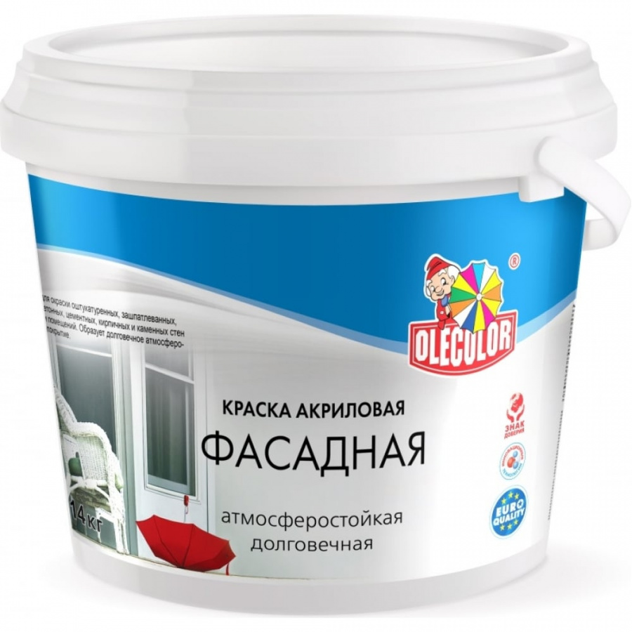 Фасадная водно-дисперсионная краска Olecolor 4300001311