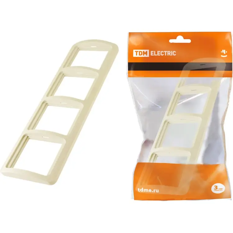 Четверная горизонтальная рамка TDM ELECTRIC Валдай SQ1804-0121