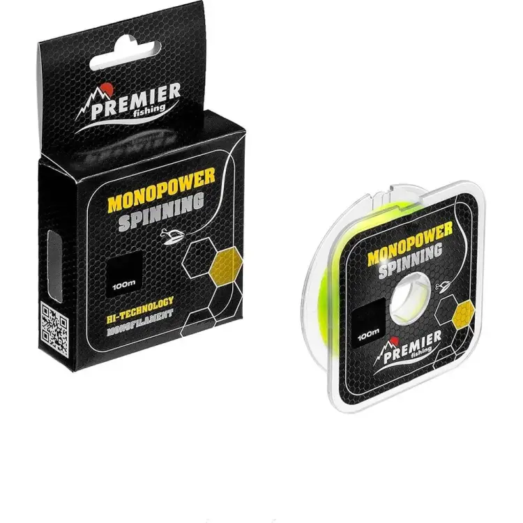 Леска Premier fishing monopower spinning (pr-ms-y-028-100) 281050