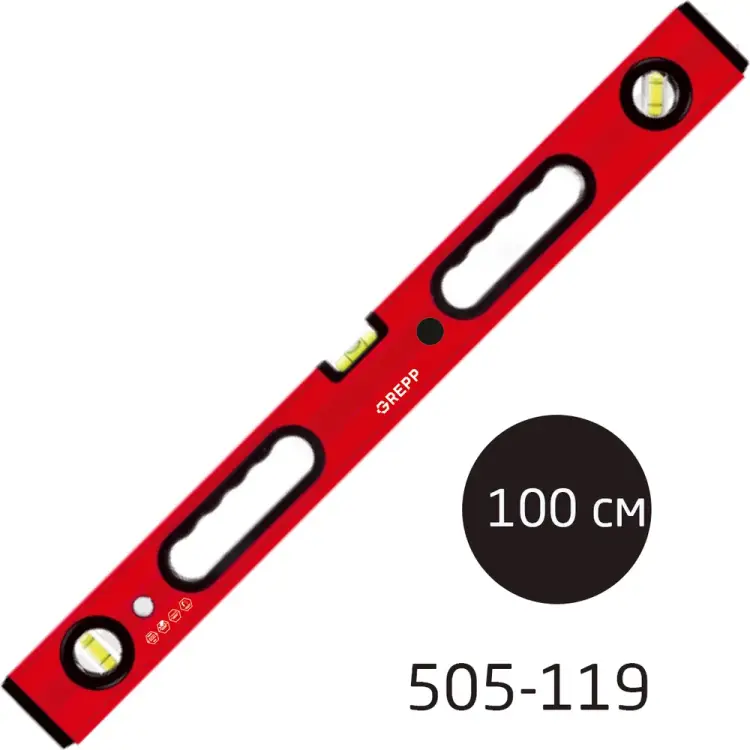 Магнитный алюминиевый уровень Ladina /20 505-119