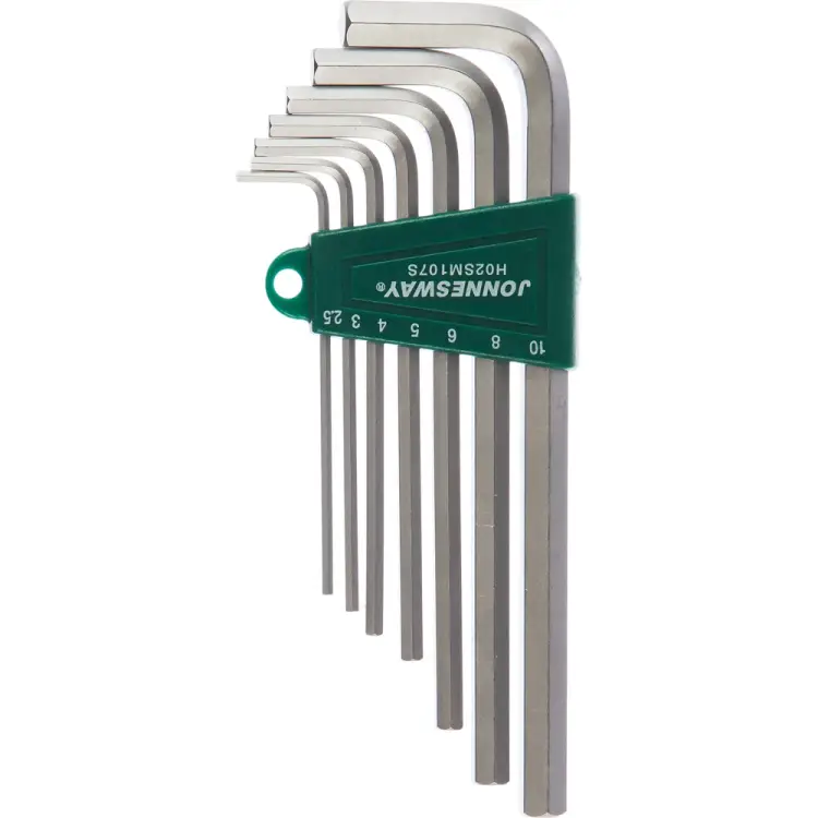 Набор шестигранников Jonnesway LONG H02SM107S