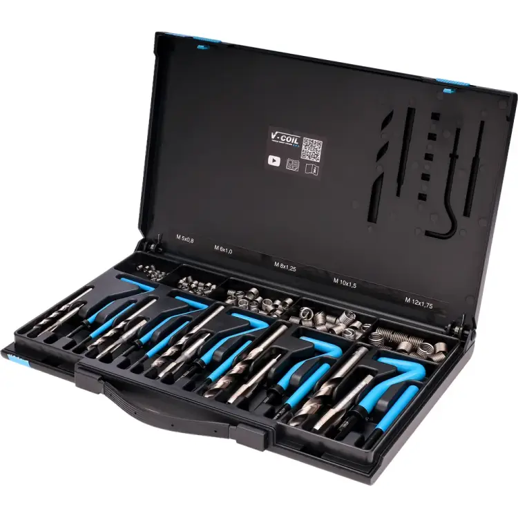 Набор для восстановления резьбы VOLKEL V04081