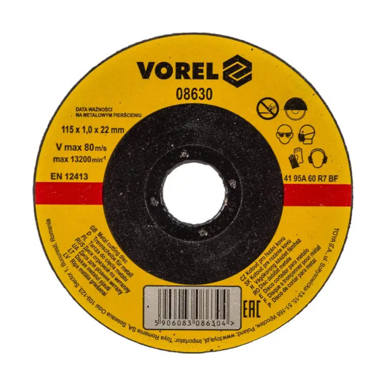 Диск отрезной по металлу VOREL 08630