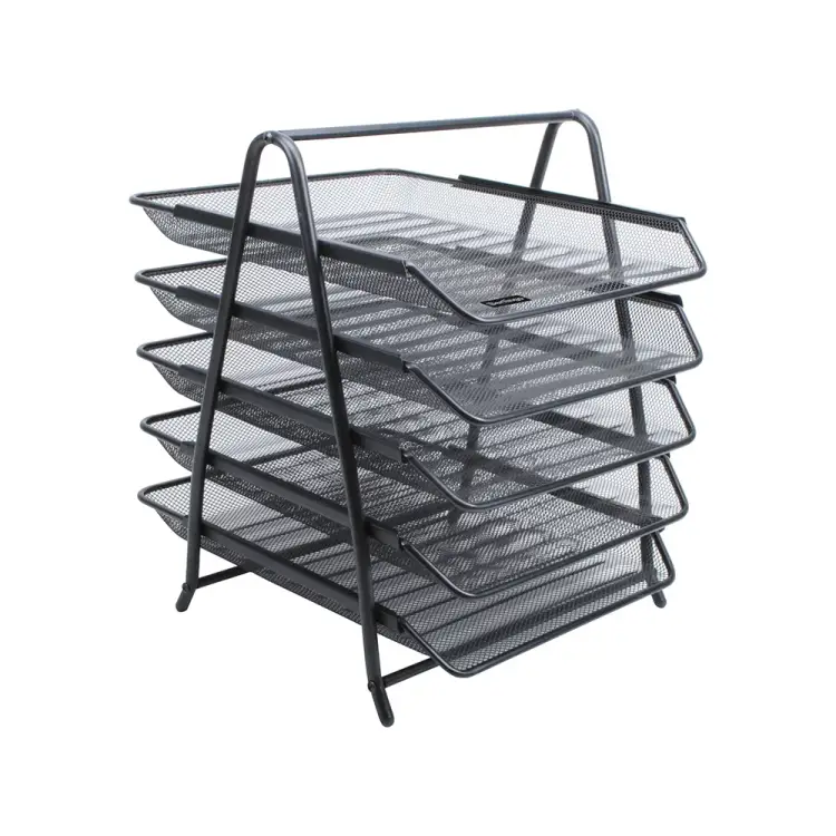 Горизонтальный лоток для бумаг Berlingo Steel&Style BMs_41052