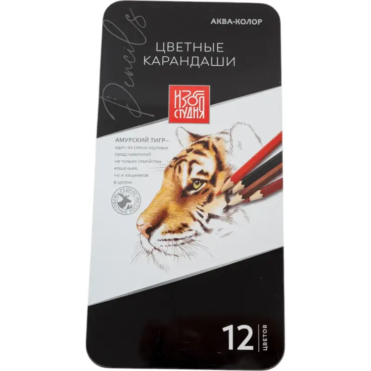 Набор цветных карандашей Аква-колор 665827