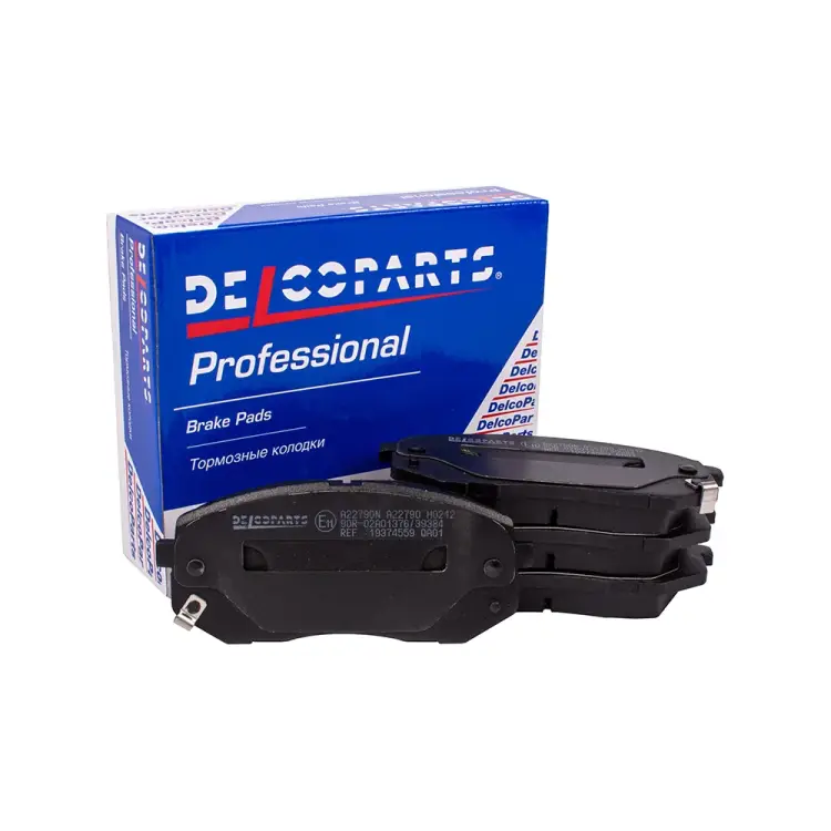 Передние колодки тормозные Delcoparts 19374559 Передние колодки тормозные Delcoparts 19374559