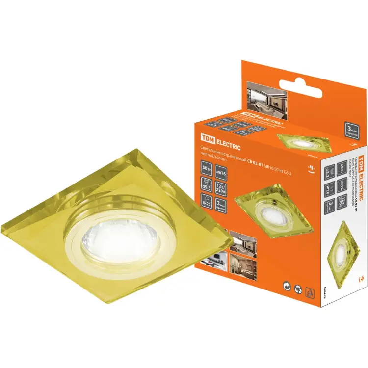 Встраиваемый светильник TDM ELECTRIC СВ 03-01 SQ0359-0044