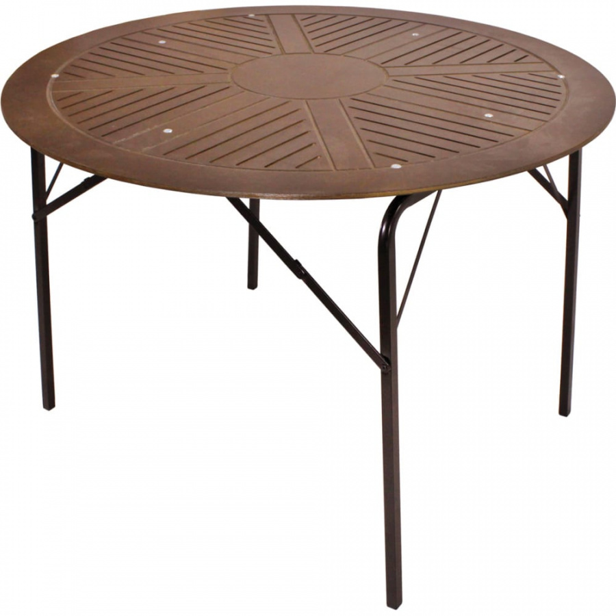 Складной круглый стол Комплект-Агро Бистро