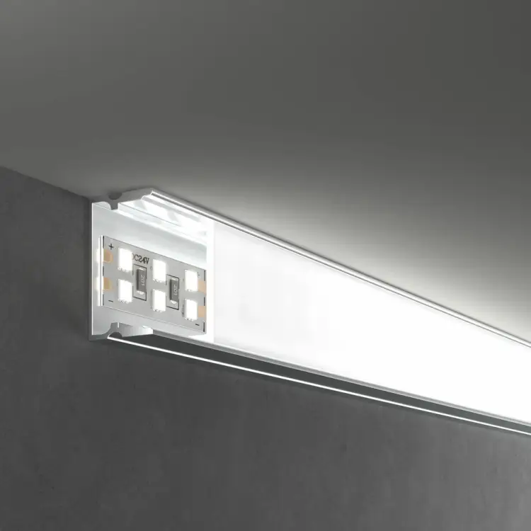 Накладной алюминиевый профиль для трехрядной LED ленты Elektrostandard LL-2-ALP018 a062731