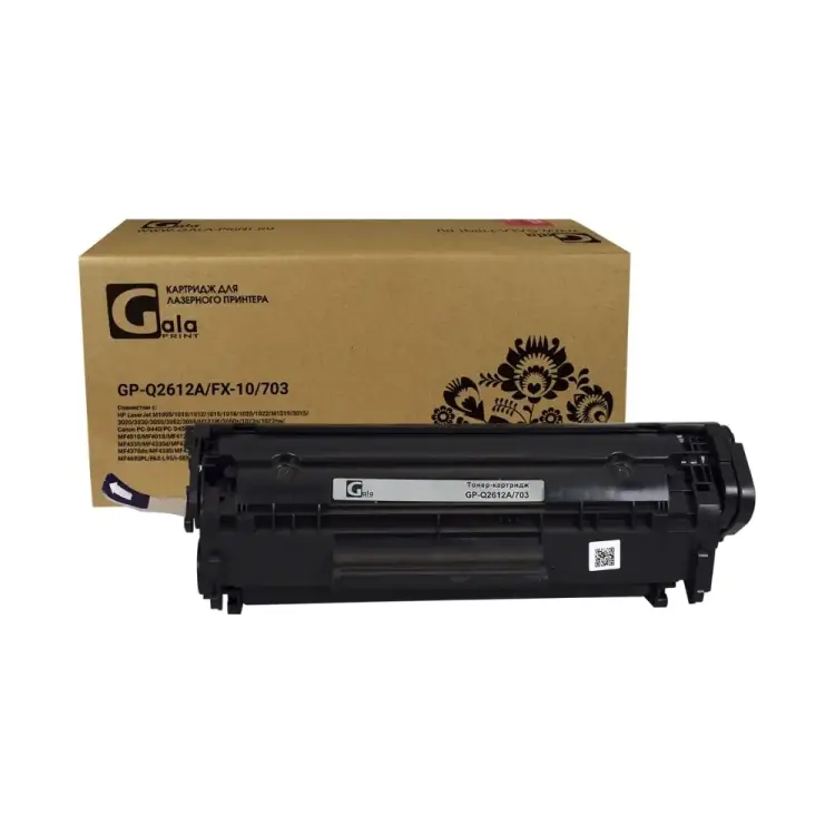 Картридж GalaPrint №12A GP_Q2612A/FX-10/703 Картридж GalaPrint №12A GP_Q2612A/FX-10/703