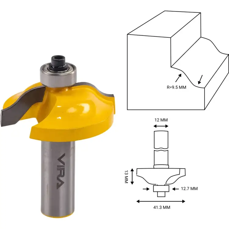 Кромочная фигурная фреза VIRA L553388