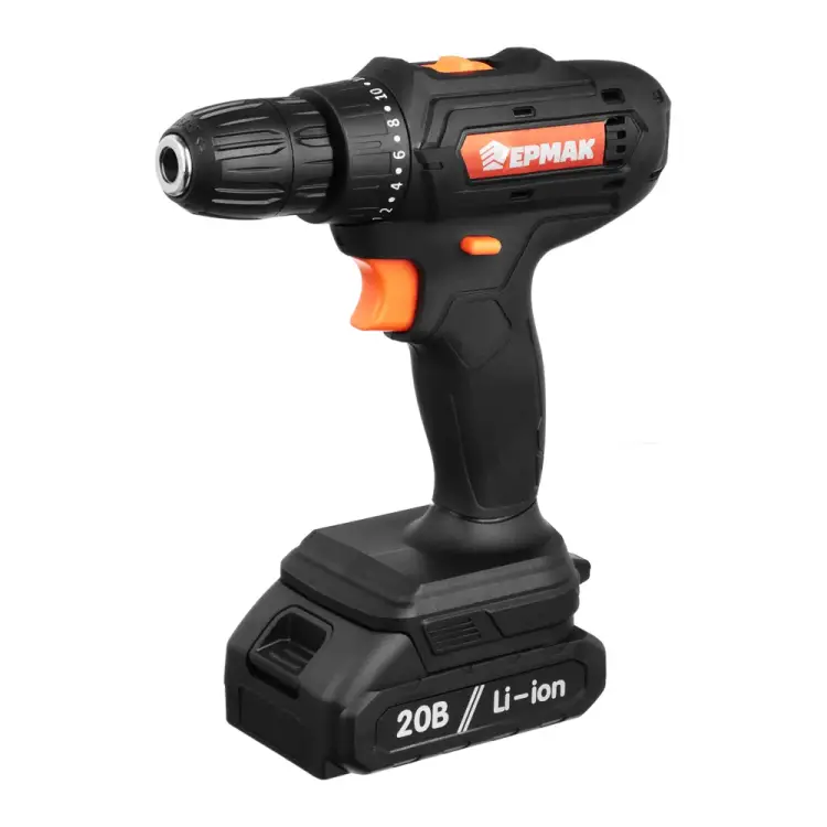 Аккумуляторная дрель шуруповерт ЕРМАК Практик 691-048