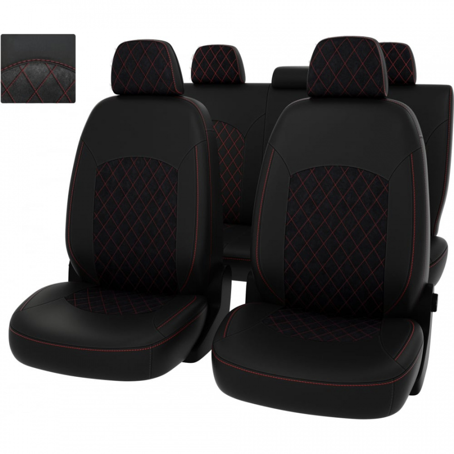 Чехлы для Mitsubishi Outlander III 2018 рестайлинг 3 PSV 132403