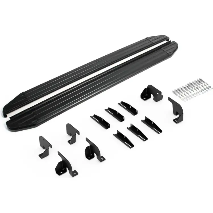 Пороги на автомобиль BYD Song Plus I рест. 2023-н.в., Rival Premium-Black A180ALB.0701.1