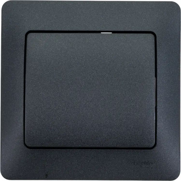 Одноклавишный выключатель Systeme Electric GLOSSA GSL000712