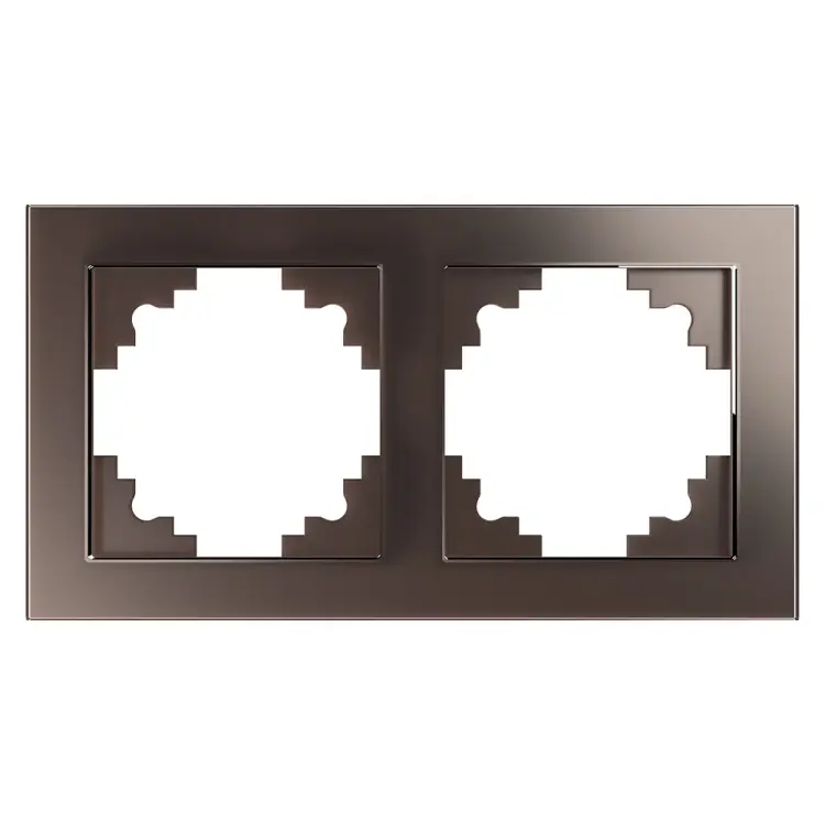 Горизонтальная двухместная рамка STEKKER Катрин GFR00-7002-04 39536