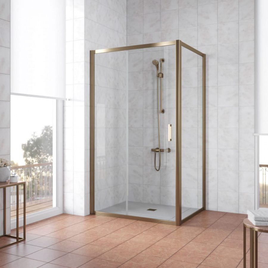 Душевой уголок VEGAS-GLASS ZP+ZPV TUR NOVO 120х100 05 01