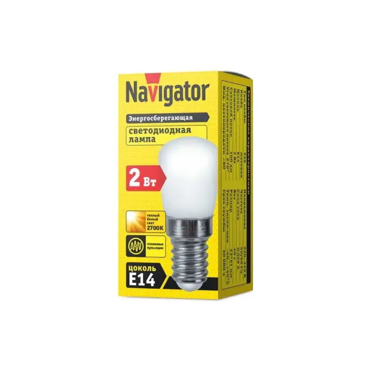 Лампа Navigator NLL-T26-230-2.7K-E14 71354