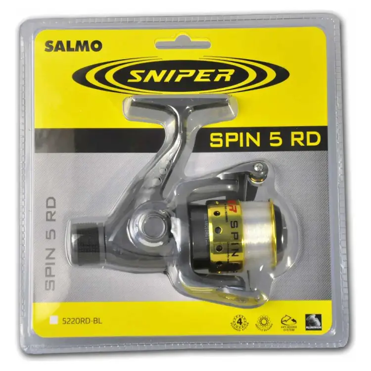 Безынерционная катушка Salmo Sniper SPIN 5 20RD 5220RD-BL