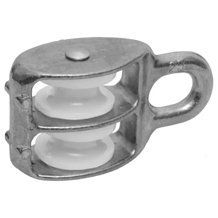 Оцинкованный двойной блок для троса Tech-Krep 112731