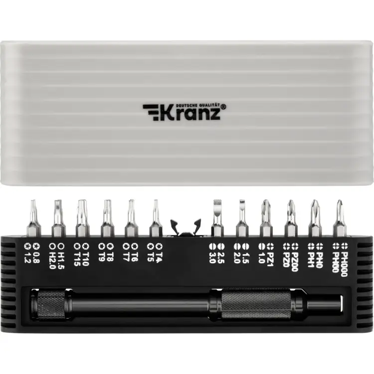Набор отверток для точных работ KRANZ KR-12-4751
