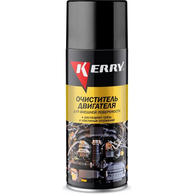 Очиститель внешних поверхностей двигателя KERRY аэрозоль, 520 мл KR-935