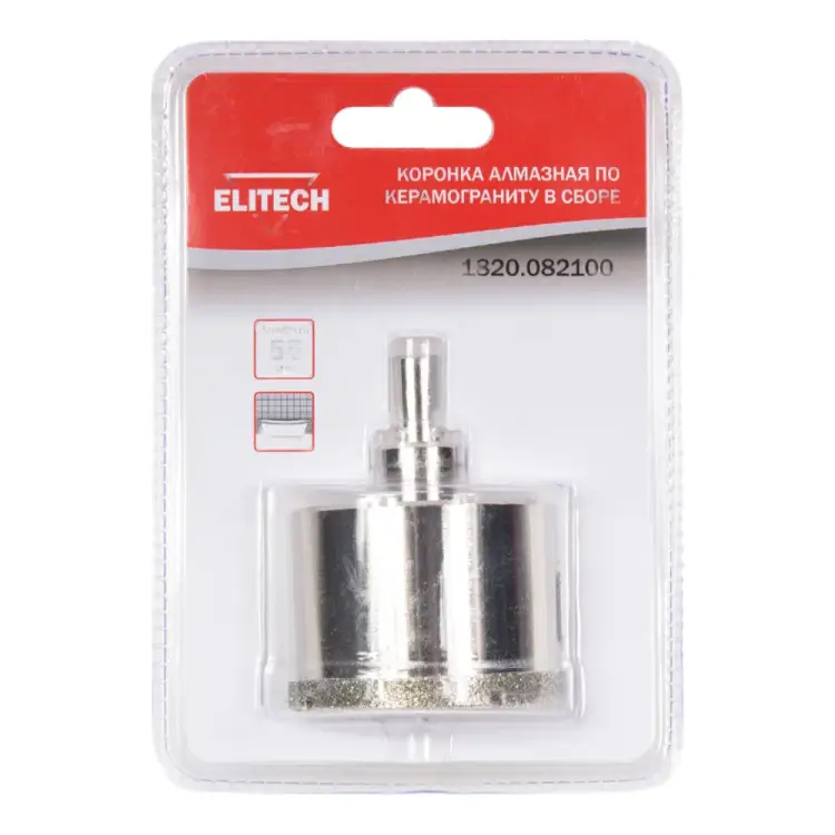 Коронка Elitech 1820.082100