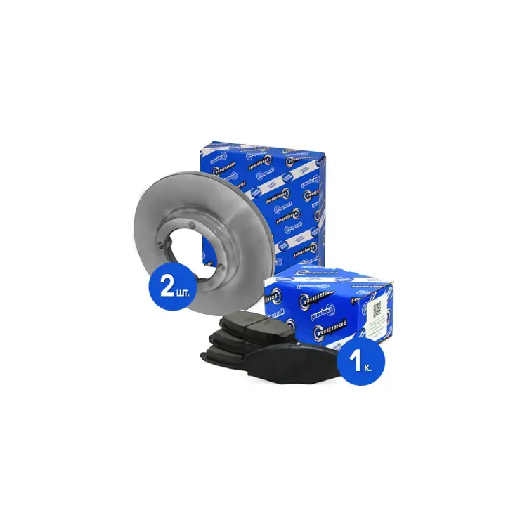 Передние диски тормозные для а/м Daewoo Matiz/Chevrolet SparkII Riginal RGDF4123KIT