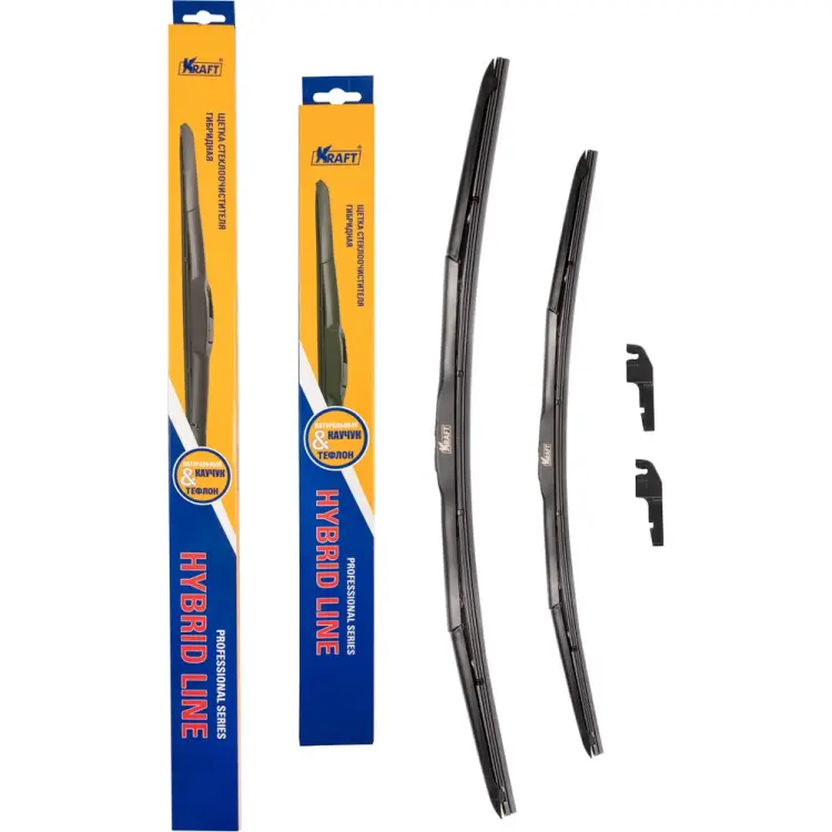 Комплект гибридных щеток стеклоочистителя KRAFT 830915