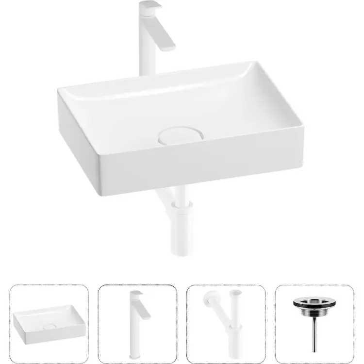 Раковина для ванной Wellsee Pure BY 201002605