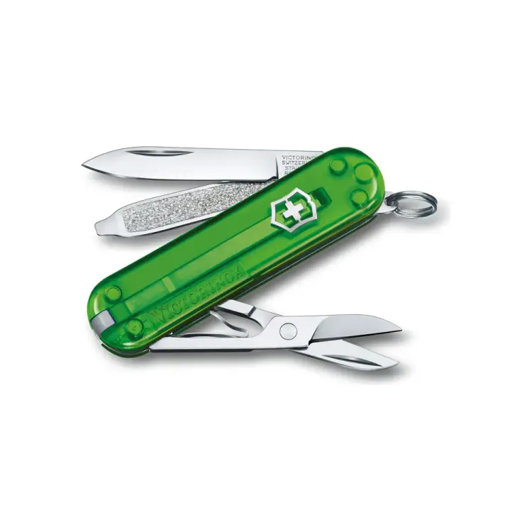 Нож-брелок Victorinox Classic SD Colors Green Tea 0.6223.T41G Нож-брелок Victorinox Classic SD Colors Green Tea 0.6223.T41G