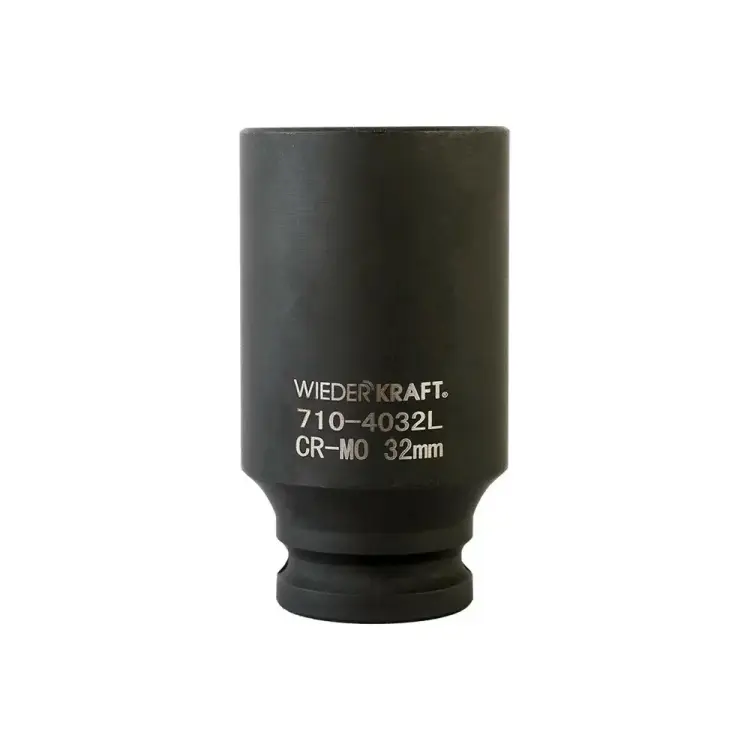 Ударная глубокая шестигранная торцевая головка WIEDERKRAFT WDK-710-4032L Ударная глубокая шестигранная торцевая головка WIEDERKRAFT WDK-710-4032L