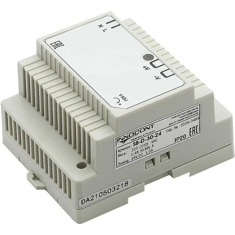 Преобразователь напряжения INNOCONT SB-D-30-24