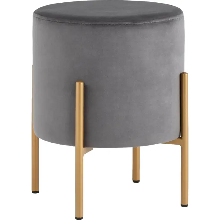 Пуф Стул Груп Кейси велюр серый vd-keysi-b27 Пуф Стул Груп Кейси велюр серый vd-keysi-b27