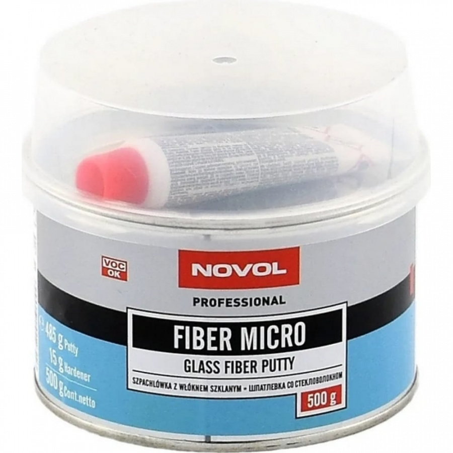 Шпатлевка NOVOL FIBER MICRO