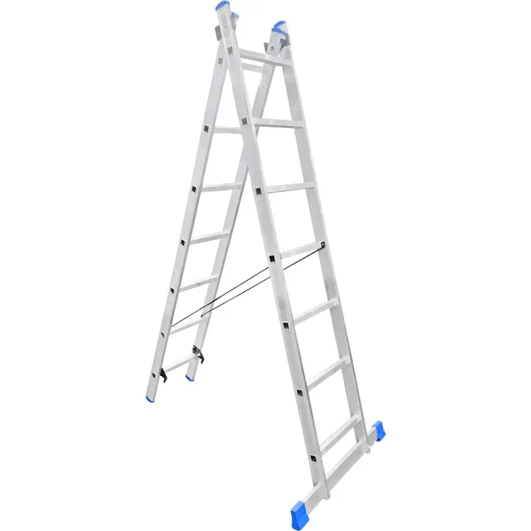 Двухсекционная алюминиевая лестница LadderBel LS207
