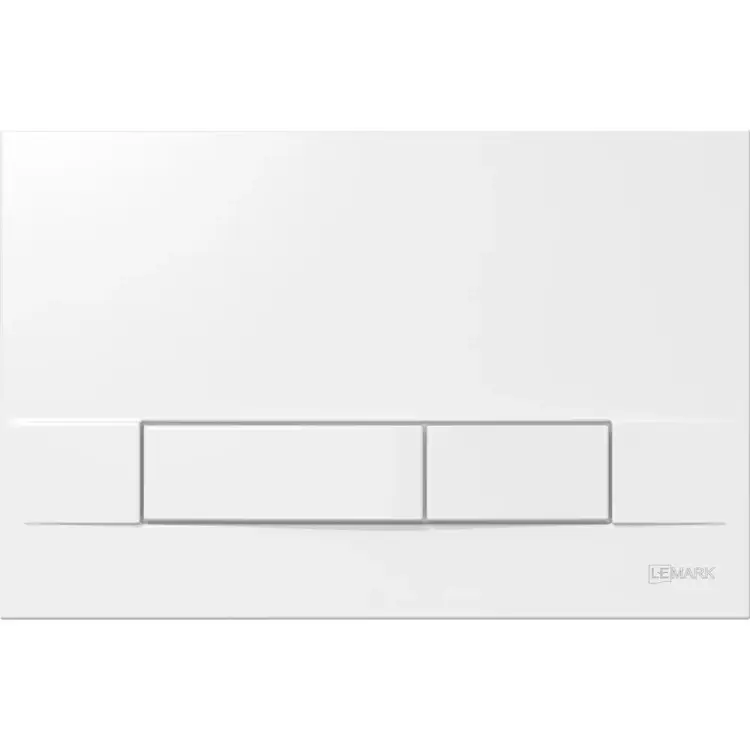 Кнопка смыва Lemark BIT механическая цвет: белый глянец 9804008