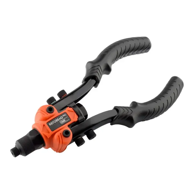 Универсальный двуручный заклепочник для вытяжных и резьбовых заклепок Автоdело 45402 16879 Универсальный двуручный заклепочник для вытяжных и резьбовых заклепок Автоdело 45402 16879