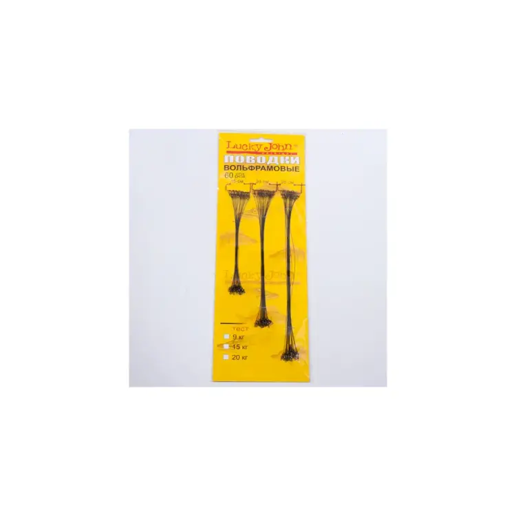 Вольфрамовые поводки Lucky John WF7015-060 Вольфрамовые поводки Lucky John WF7015-060
