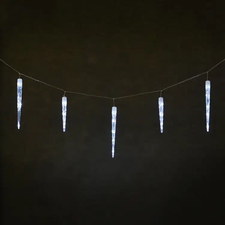 Электрогирлянда VEGAS Сосульки 55131