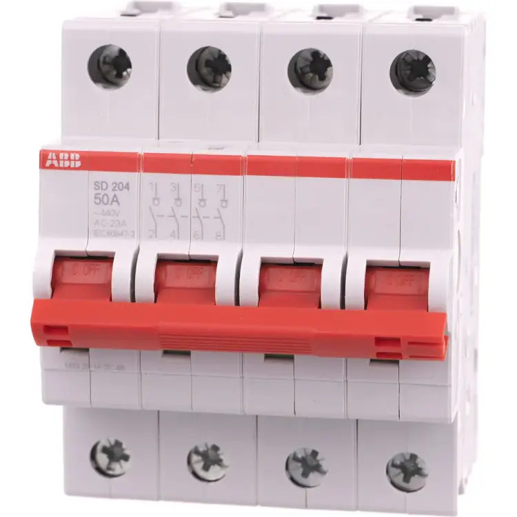 Четырехполюсной рубильник ABB SD204/50 2CDD284101R0050