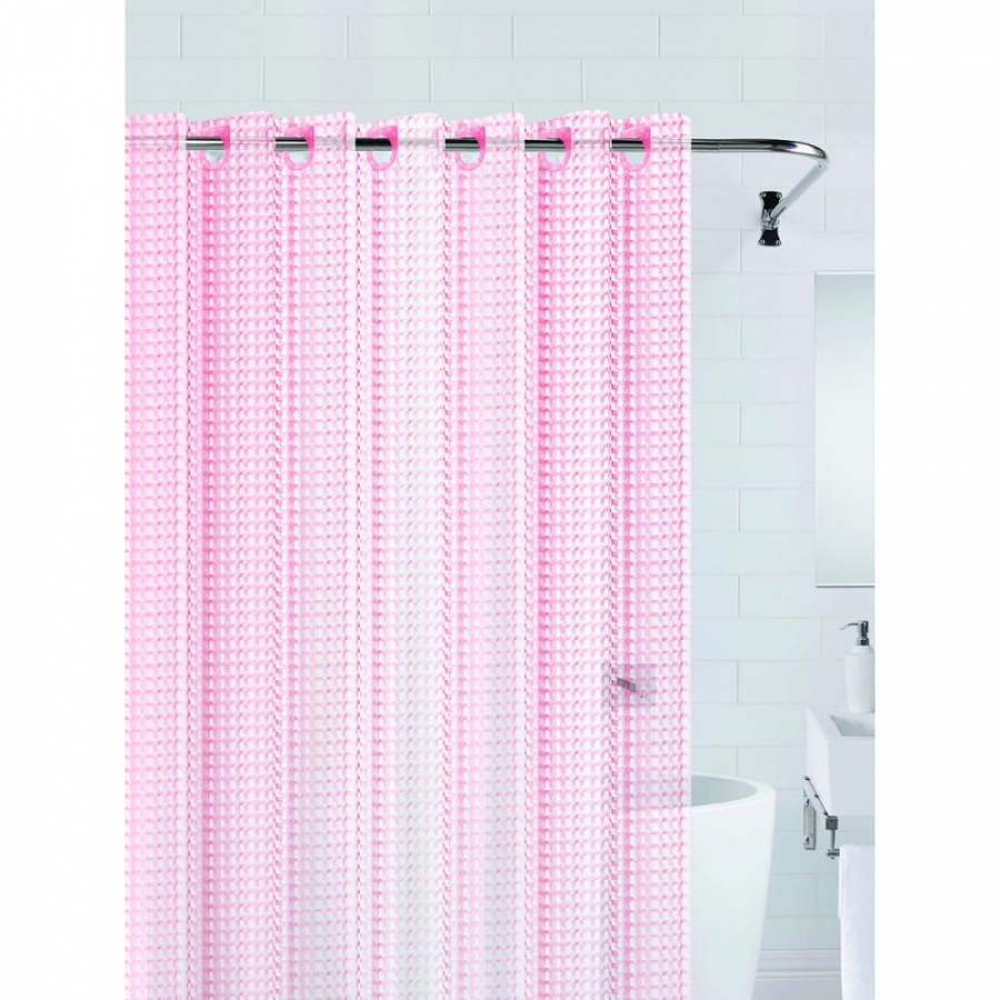 Штора для ванной комнаты Bath Plus NFD-3D-pink