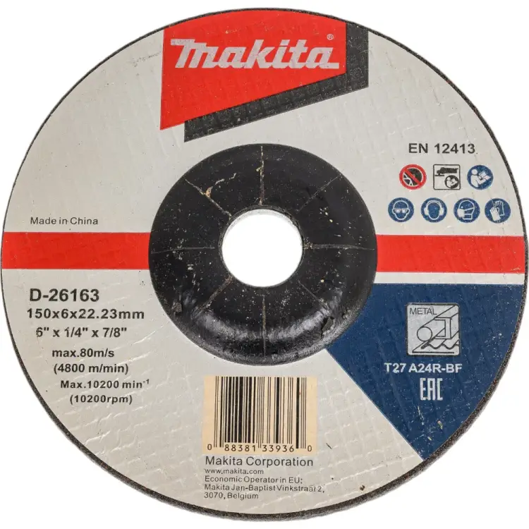 Шлифовальный диск по металлу Makita D-26163