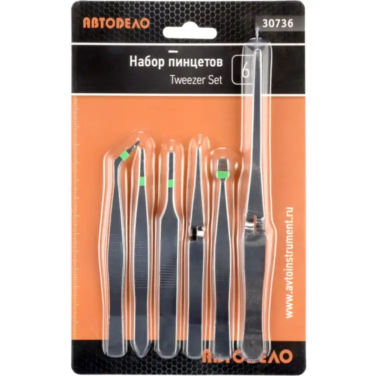 Набор пинцетов Автоdело 30736 12957